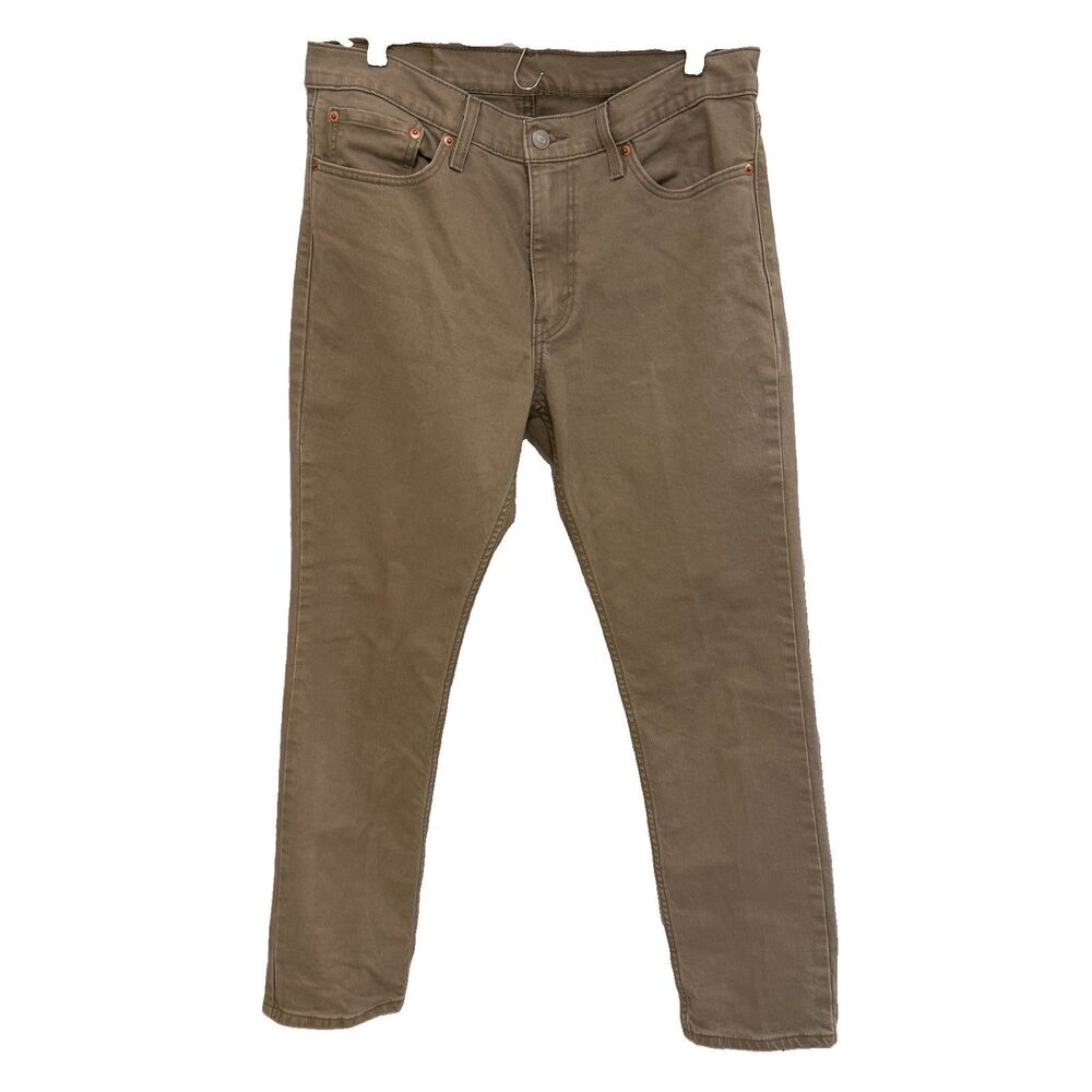 Levi's 511 Khaki Pants Mens 33x30 Stretch Slim Fit Chino Classic